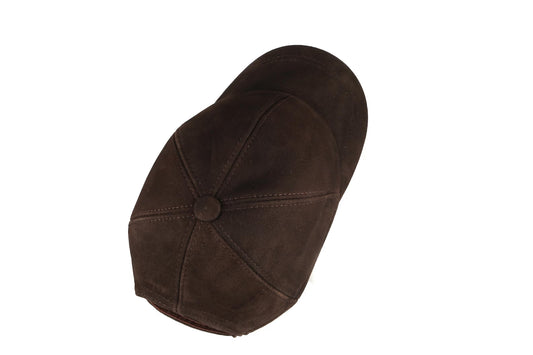 genuine leather cap